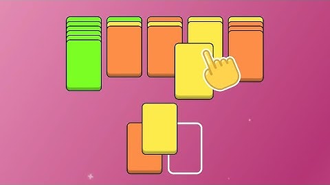 Cards Sort Puzzle Zen Relax (by Zenith Games) IOS Gameplay Video (HD)