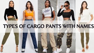Types Of Cargo Pants For Women With Names