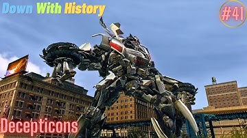 Transformers: Revenge of The Fallen | 100% Completion | Part 41 | Platinum | (Sideways)