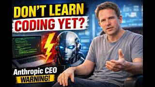 Don’t Learn Coding Until You Hear This | Anthropic CEO Warning in English