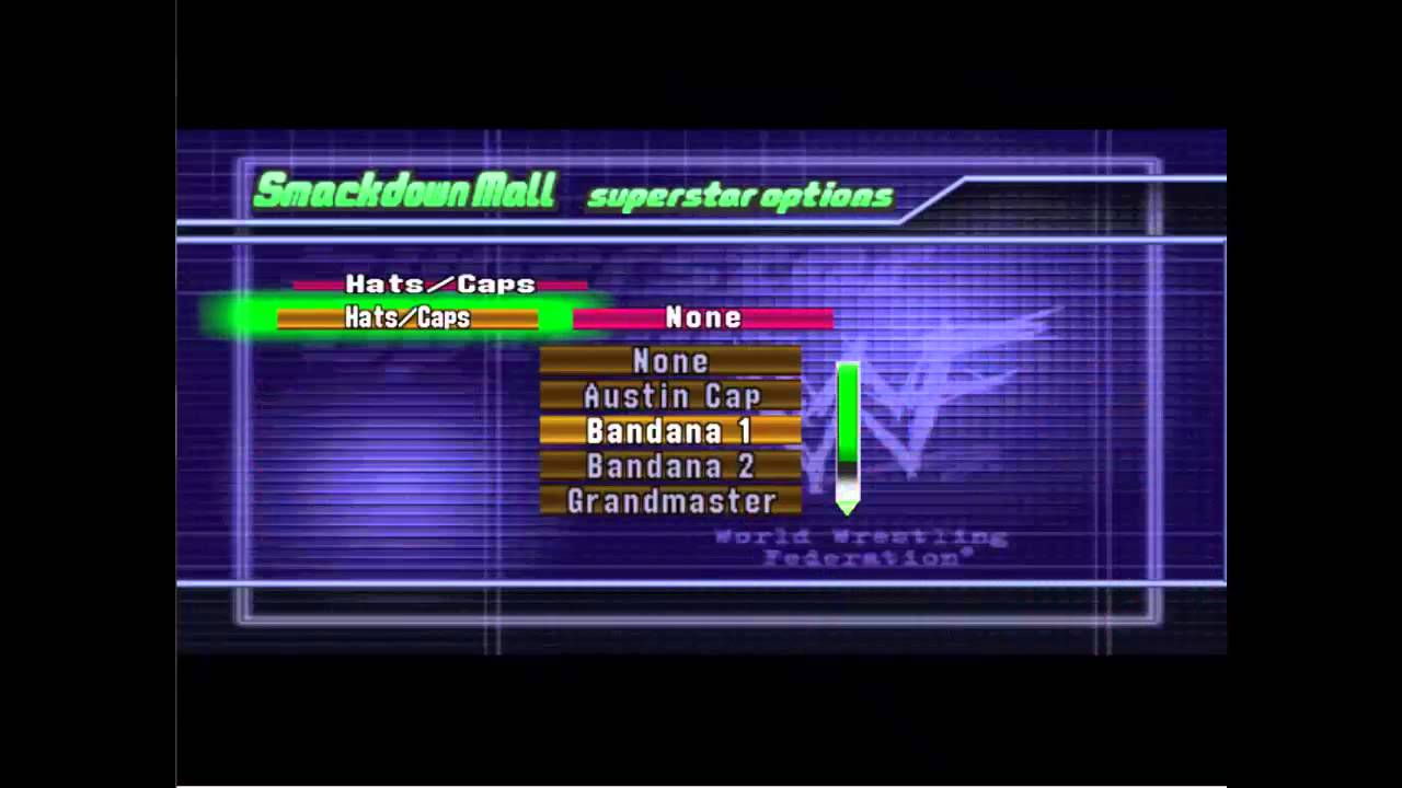 WWF No Mercy Part 1 - Making My Wrestler