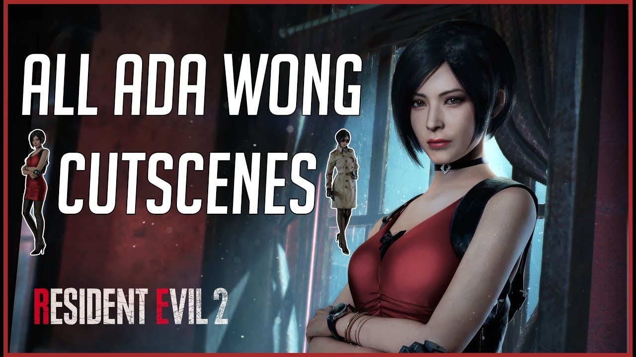 ada resident evil 2  Update 2022  Resident Evil 2 Remake: All Ada Wong Cutscenes (4K 60fps)