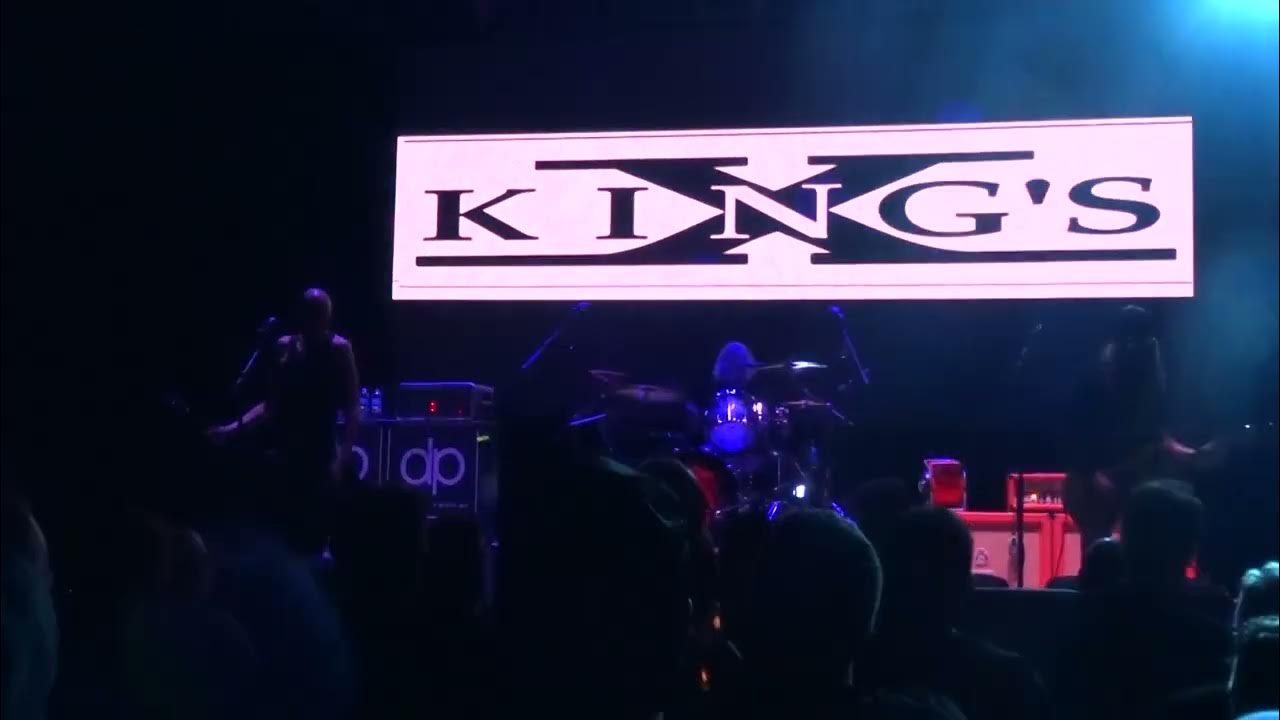 King's X Let It Rain Live at the Arcada in St Charles, IL, April 15