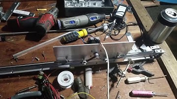 CNC Machine build Initial gantry movement test