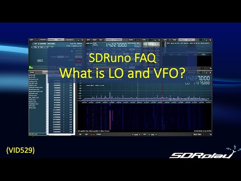 SDRuno FAQ: What is LO and VFO?
