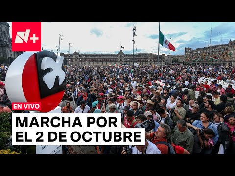 En vivo: Marcha por el 55 aniversario del 2 de Octubre en Ciudad de México