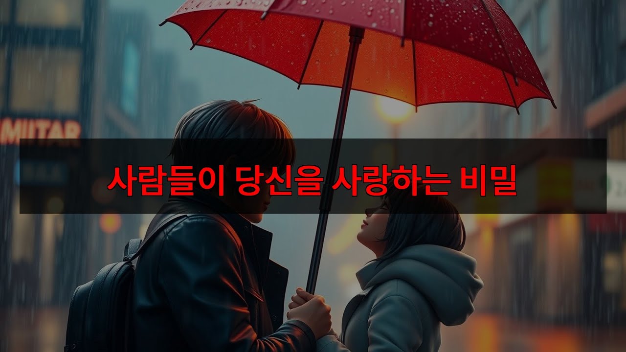 사랑받는 사람? 딱 1가지 비밀만 아세요! 💖