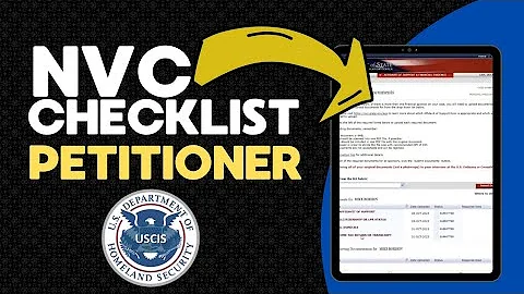 NVC Document Checklist for Petitioner ||Complete Guide for  "Petitioner on SSDI"#usvisa #greencard