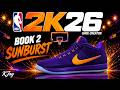 NBA 2K26 Shoe Creator - How to Make Nike Devin Booker Book 2 ‘Sunburst’