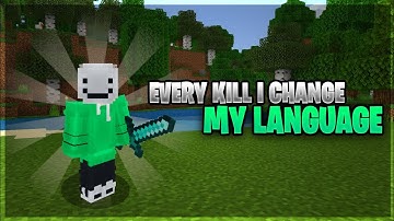 Skywars But On Every kill I will Switch My Language.....