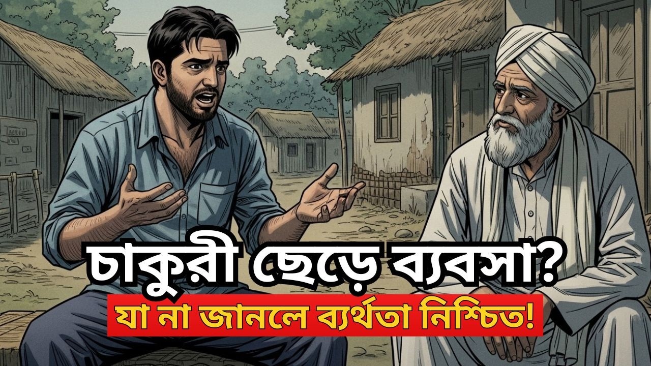চাকুরী ছেড়ে ব্যবসা! এই ভুলগুলো করলে ব্যর্থ হওয়া নিশ্চিত! জানুন ব্যবসার ৫টি গুরুত্বপূর্ণ নিয়ম