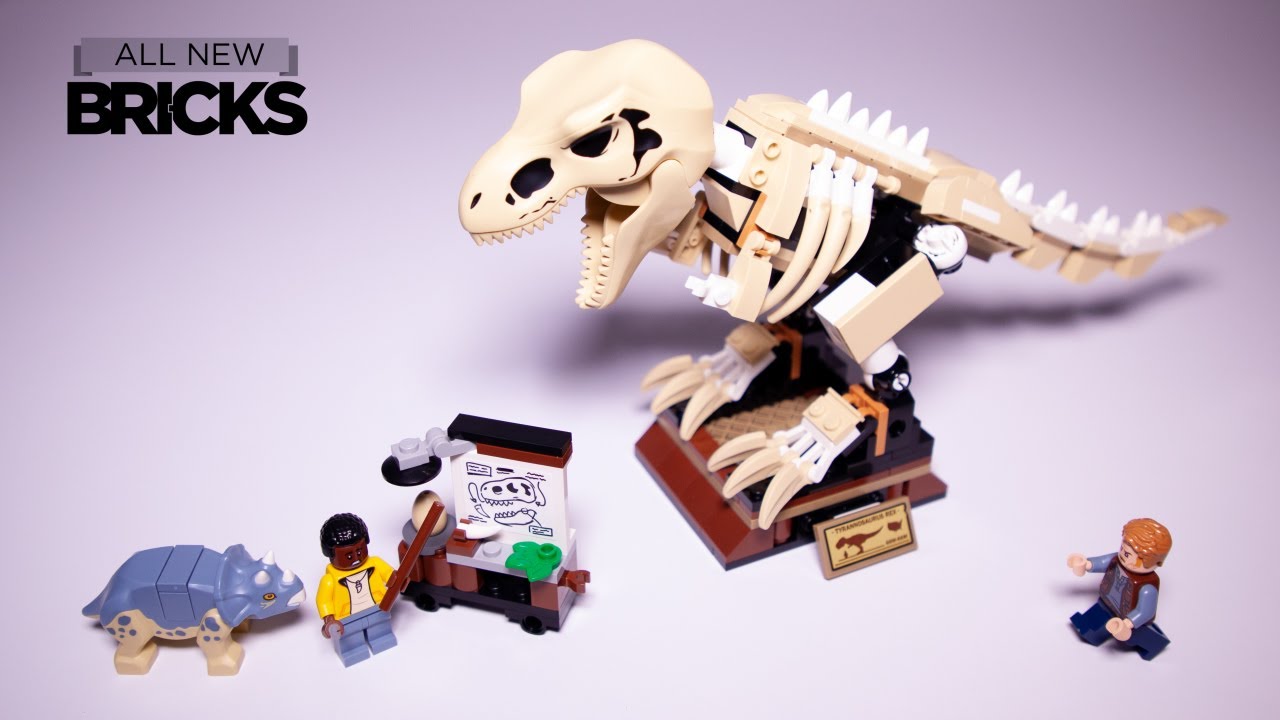 Lego 76940 Jurassic World T-Rex Dinosaur Fossil Exhibition 198 pieces ~Brand New