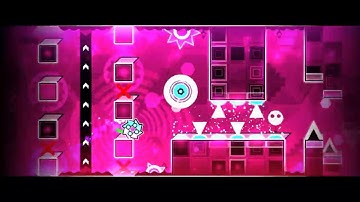 "Just Progress" by JustBasic (3 coins) (medium demon) | Geometry Dash