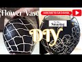 AMAZING!! How to make flower pot with balloon and rope | Flower pot decoration ideas | DIY