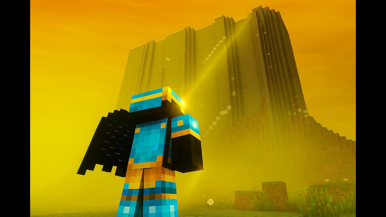 Я обнаружил баг в ландшафте Minecraft.