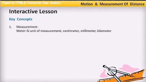 CBSE Standard 6 chapter 10 -Motion and Measurements of Distances part 2 detailed explanation