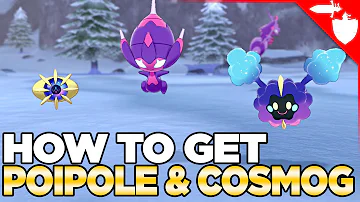 How to Get Poipole, Cosmog, Naganadel, & Cosmoem in Crown Tundra - Pokemon Sword and Shield DLC