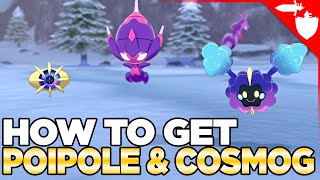 How to Get Poipole, Cosmog, Naganadel, & Cosmoem in Crown Tundra  Pokemon Sword and Shield DLC