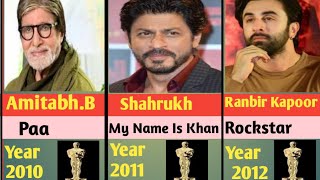 Best Actor Filmfare Awards /1954~2023