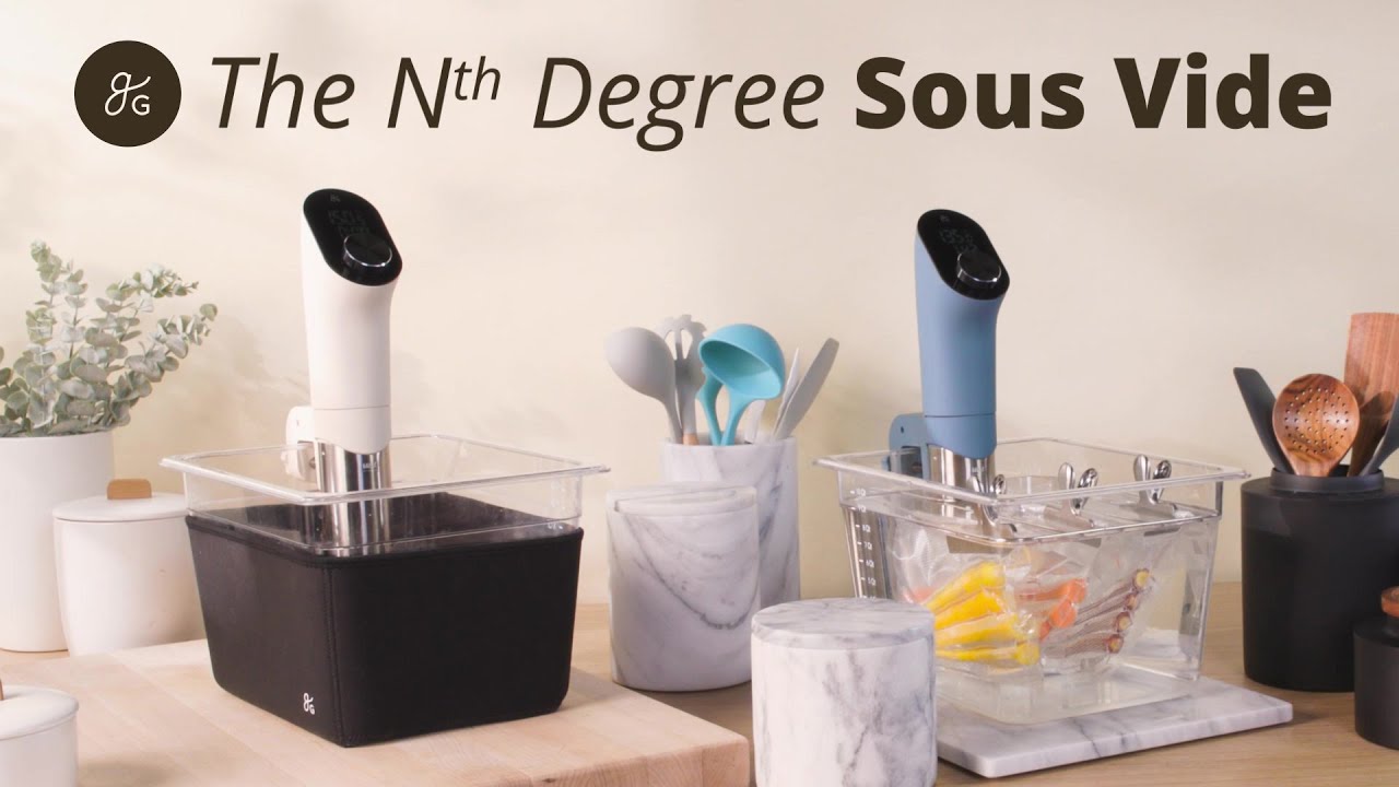 Cook with Precision, Cook with Accuracy, Cook with Greater Goods Sous Vide  
