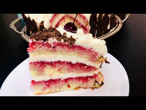 ალუბლის ტორტი • Cherry Cake
