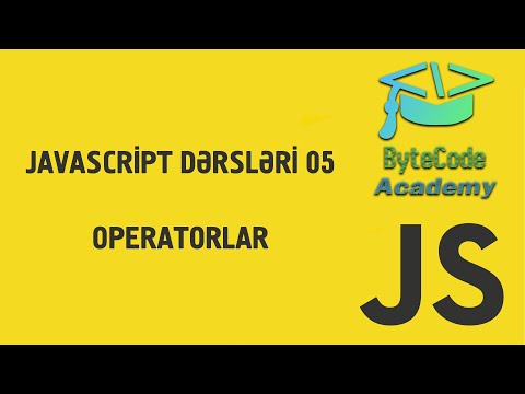 Video: Dərslər JavaScript-də qaldırılır?