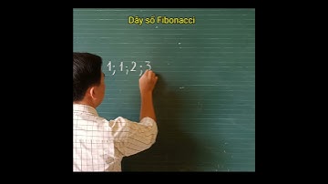 [Toán học thú vị] © Dãy số Fibonacci #shorts