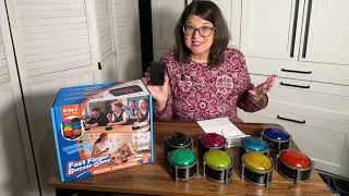 Joyublly Trivia Buzzers Review | 8‑Piece Game Show Set with Lights, Sound & 4 Modes Information