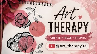 Easy line boho floral art 🌼✨#art #satisfying #boho #doodle #viral #fyp #explore @Arttherapy03 