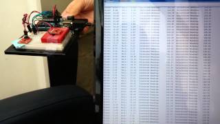 Magnetometer and Accelerometer Tilt Test