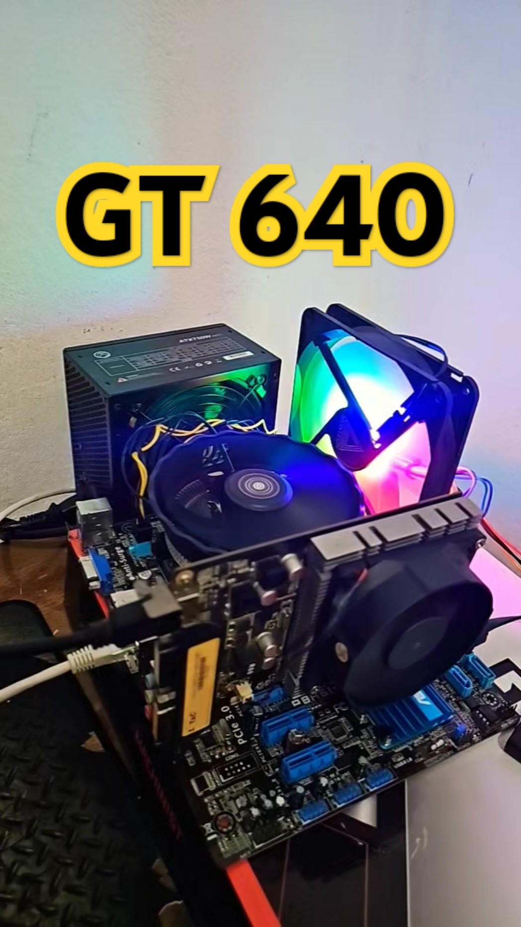 I tested the i7 3770 with GT640 #computer #pcgamer - YouTube