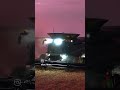 it's dark, Deere got you #night #combine #farming #automobile #edit #excavator #sunset