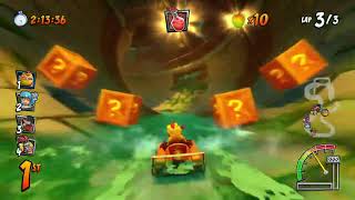 Yellow Zam Skin Gameplay- Crash Team Racing Nitro Fueled