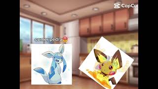 Glaceon e pichu 