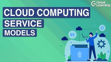Cloud Computing Service Models | IaaS PaaS SaaS  | Types of Cloud Service Models | Great Learning