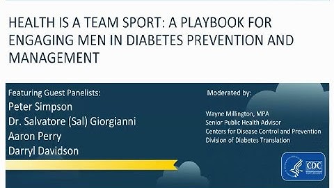 Health Is a Team Sport: Connecting Men to Resources for Diabetes Prevention and Management