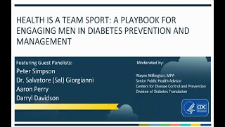 Health Is a Team Sport: Connecting Men to Resources for Diabetes Prevention and Management screenshot 2
