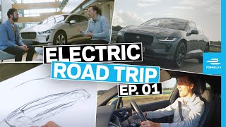 The Journey Begins With Jaguar Racing - Electric Road Trip To #COP26