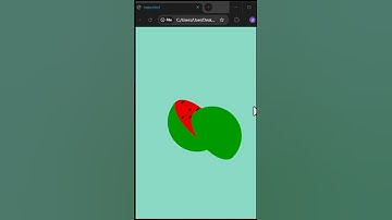 Create slice watermelon with html css #webdesign #htmlcsswebsite #cssanimation