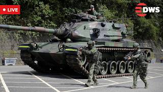 LIVE: Taiwan Holds Air Raid Drill With First Ever Internet Slowdown | DWS News | AH1F