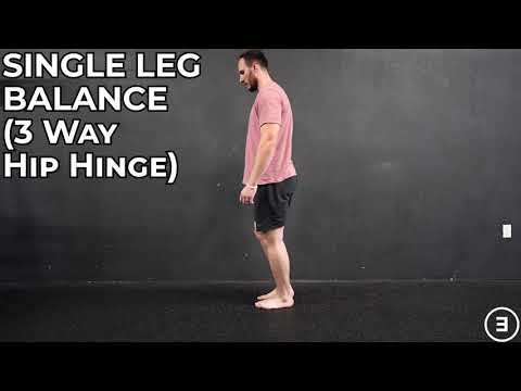 Single Leg Balance (3 Way Hip Hinge)