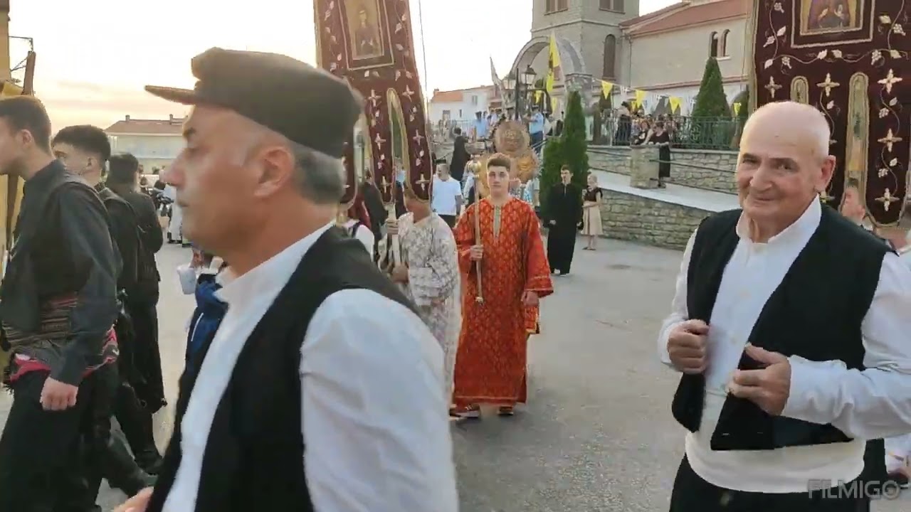 Λιτάνευση εικόνας Αγίας Μαρίνας 2024