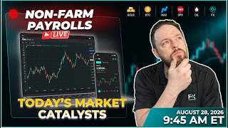 🔴LIVE: Non-Farm Payrolls Just Hit the Tape | Oil, Gold, Forex, Stocks, Crypto React