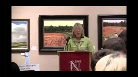 Bonnie Wheeler speaks about Mary Martin McLaughlin