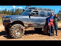 На что способны два дурака и подготовленная Toyota Land Cruiser 80?!