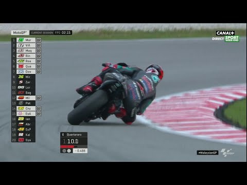 Quartararo explose le record du circuit en FP2 ! - GP de Malaisie