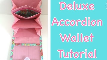 Tutorial: How to Make a Duct Tape Deluxe Accordion Wallet