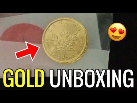 Unboxing A 1/10 Ounce Gold Canadian Maple Leaf | Merry Christmas Everyone! | Precious Metal Stacking