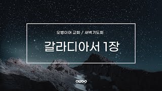 오병이어교회 새벽기도회/갈라디아서 1장