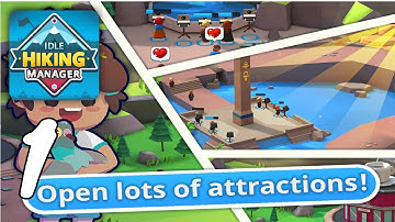 Idle Hiking Manager Gameplay Walkthrough #1 (Android, IOS)